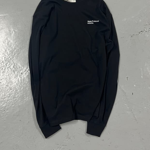 플라스틱프로덕트 롱슬리브 S (MPa LONG SLEEVE BLACK)