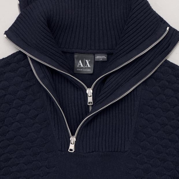 아르마니 집업 스웨터