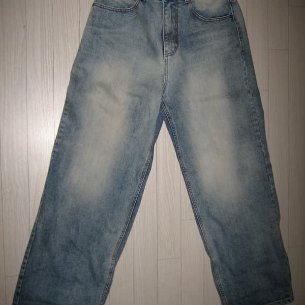 오도어 데님팬츠