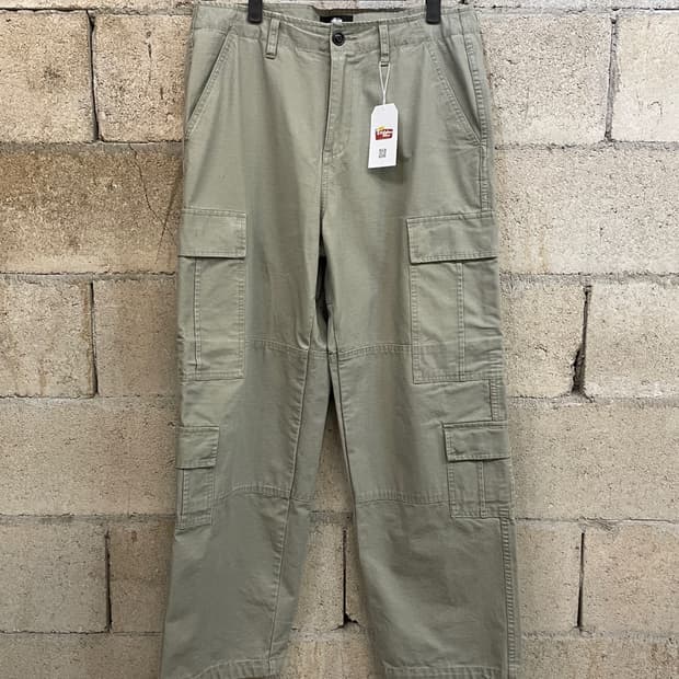 스투시 서플러스 카고 립스탑 팬츠 
