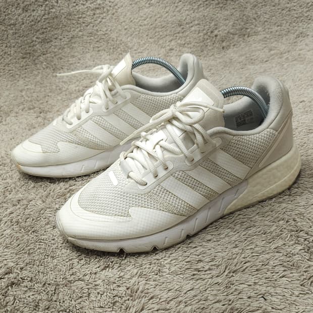 아디다스 ZX 1K 부스트(ZX 1K Boost) 올 화이트  275