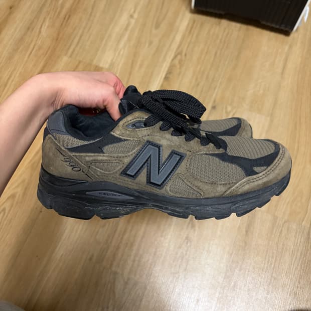 (240) 뉴발란스 x jjj자운드 990v3 브라운 블랙