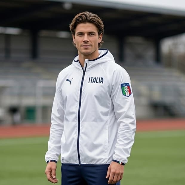 푸마 퓨마 이탈리아 라이트웨이트 바람막이 자켓 L