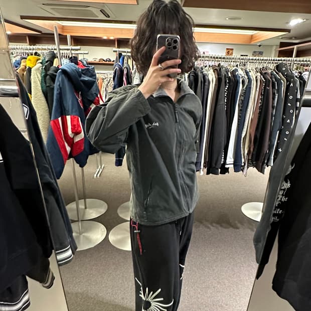 160)배드보이 빈티지 리버시블 플리스 집업