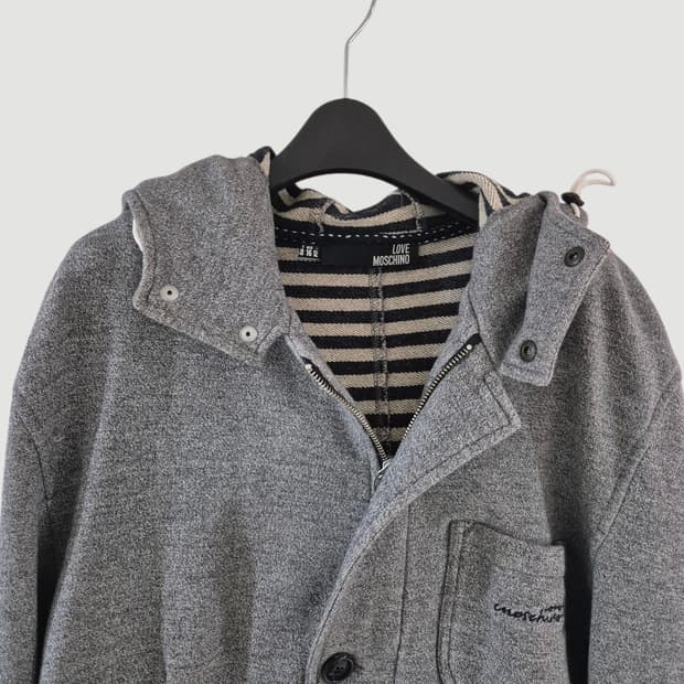 [95~100]러브모스키노 빈티지 스판 후드집업 Men