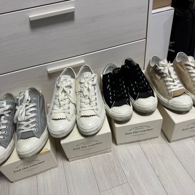 풋더코쳐 [ FOOT THE COACHER MILSPECTOR ] 스니커