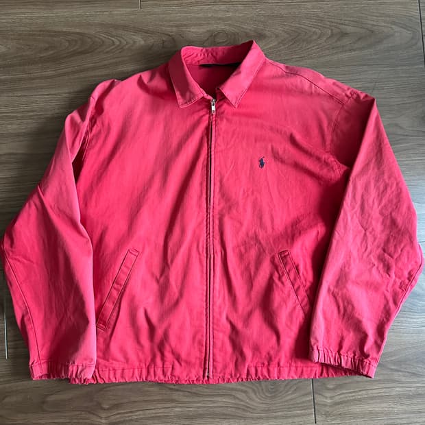 90s 빈티지 폴로 랄프로렌 스윙톱 드리즐러 빅자켓