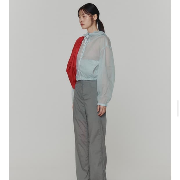 아모멘토 리버시블 시어 팬츠