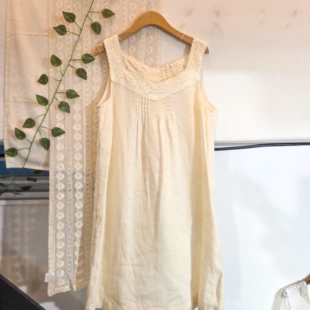 모리걸 기본 린넨 원피스