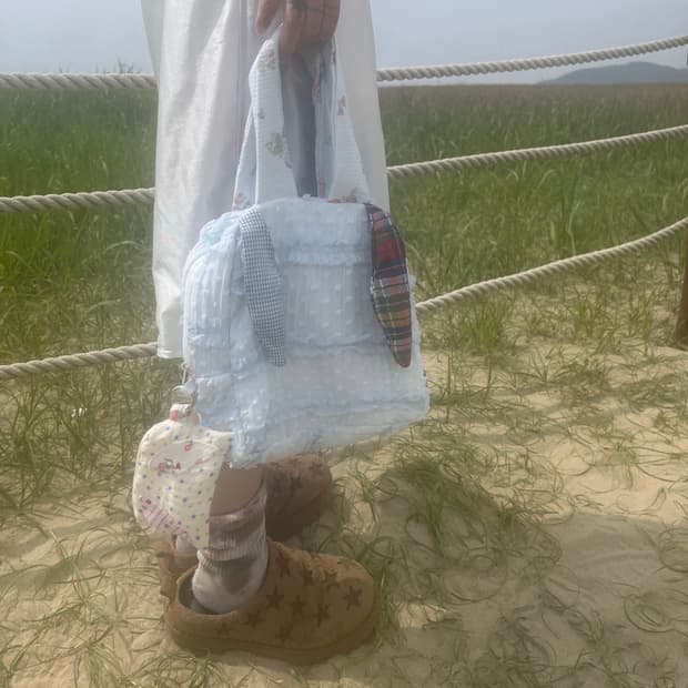 🩵eggu engel shasha  tote bag🩵