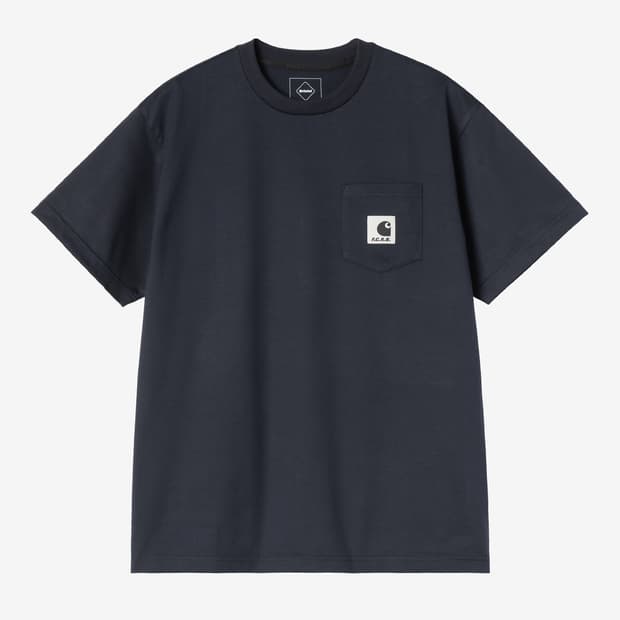 [XL] 칼하트 wip x 소프넷 FCRB 티셔츠 네이비
