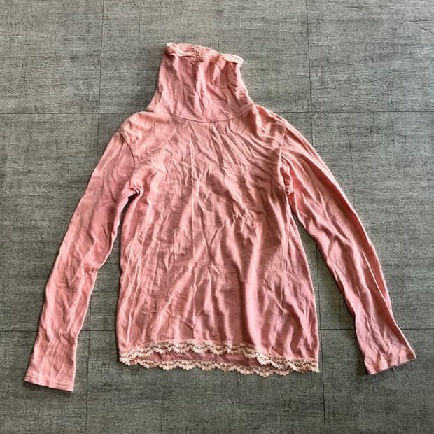 일본빈티지 Charla 하구미모리걸 달천깔페어리 공주풍 폴라티셔츠