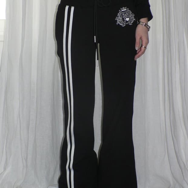 엔젤넘버555 Angelic sweat pants Black