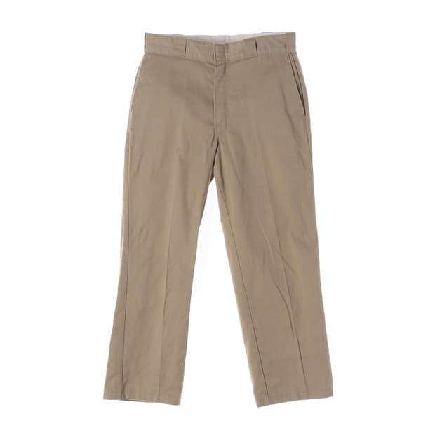 디키즈 베이지 코튼 팬츠 32