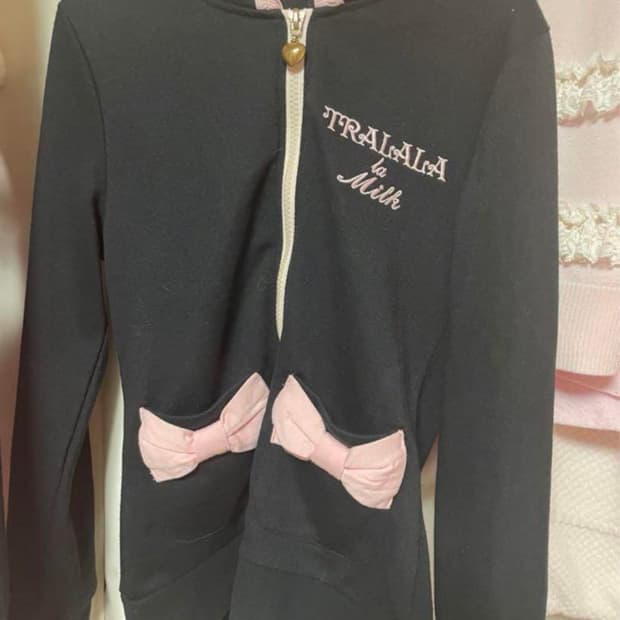 트랄라라 리본 집업