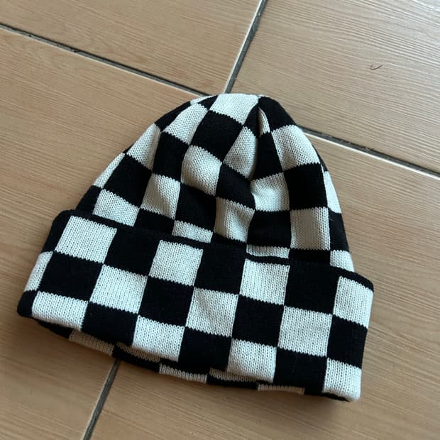 체커보드 비니