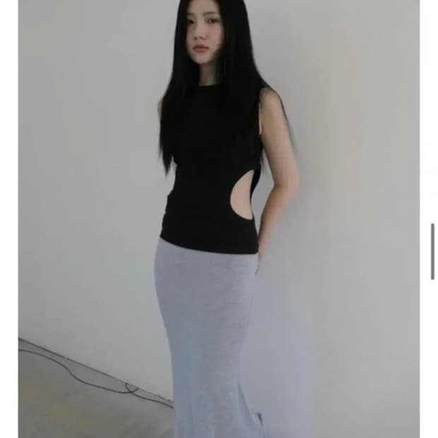 디에이디 슬리브리스(새상품,블랙)