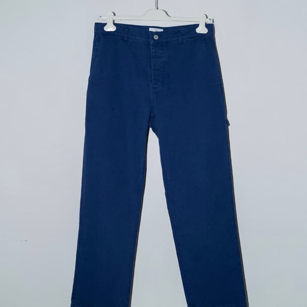 RYOO 페인터팬츠 블루 XL 판매합니다!