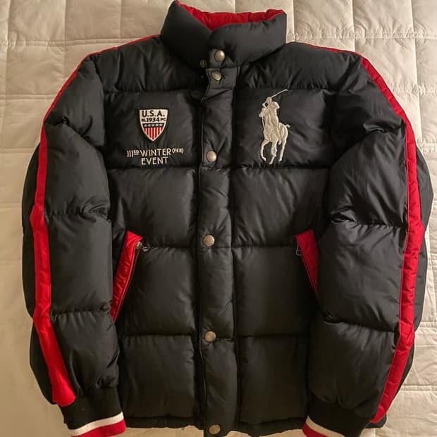 폴로 빅포니 USA 패딩