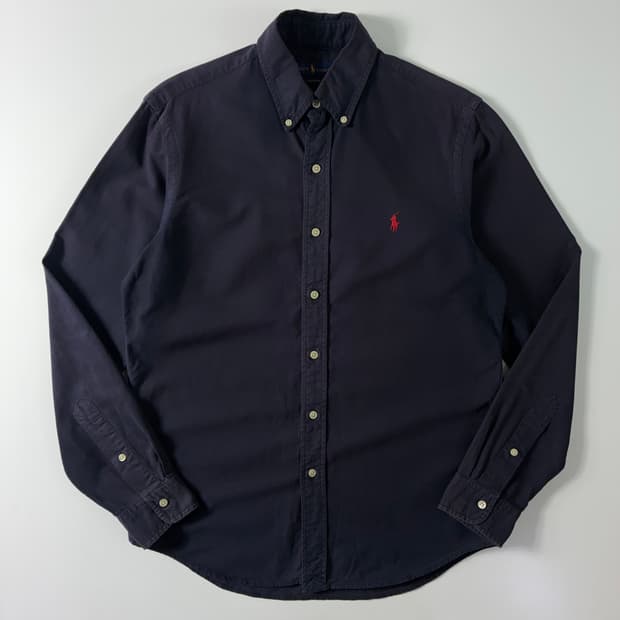 Polo 폴로 랄프로렌 신형 네이비 솔리드 셔츠