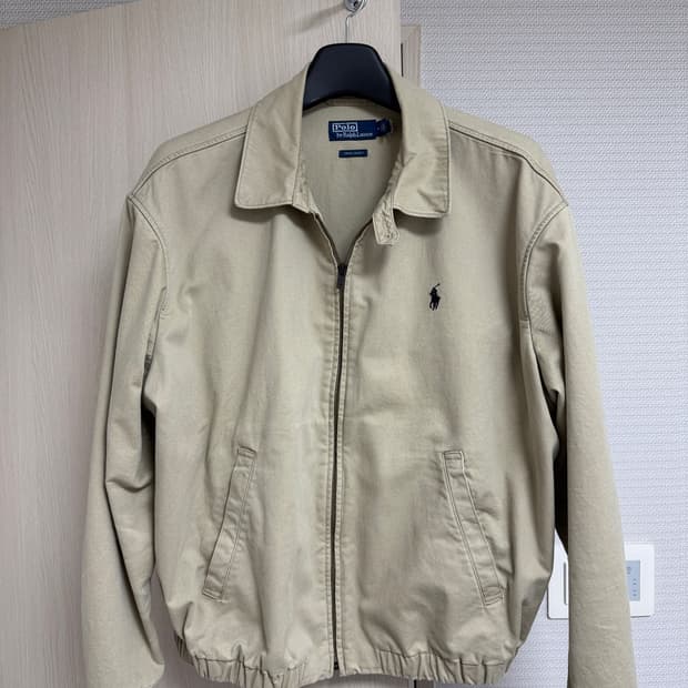 폴로 빅자켓 베이지 m사이즈