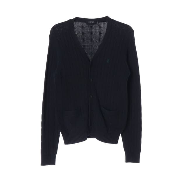 NOTON 빈티지 꽈배기 가디건 S