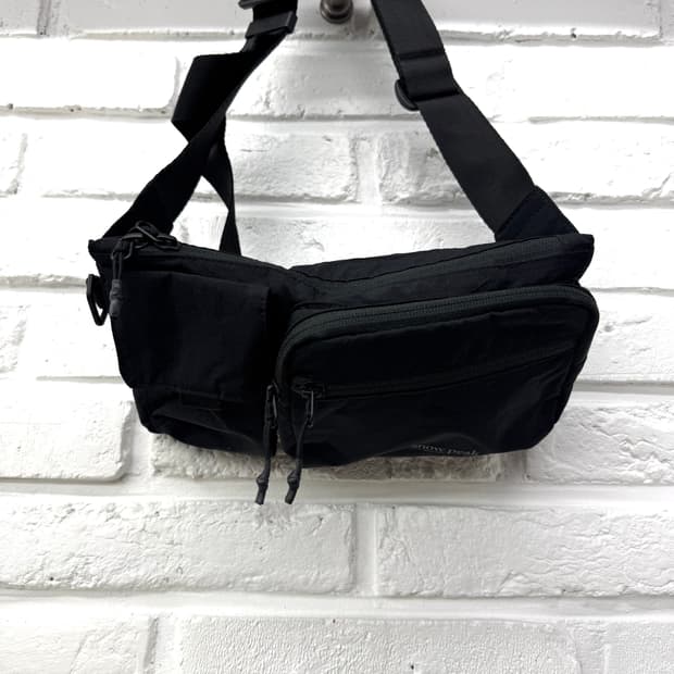 스노우 피크 블랙 듀얼테크 힙색