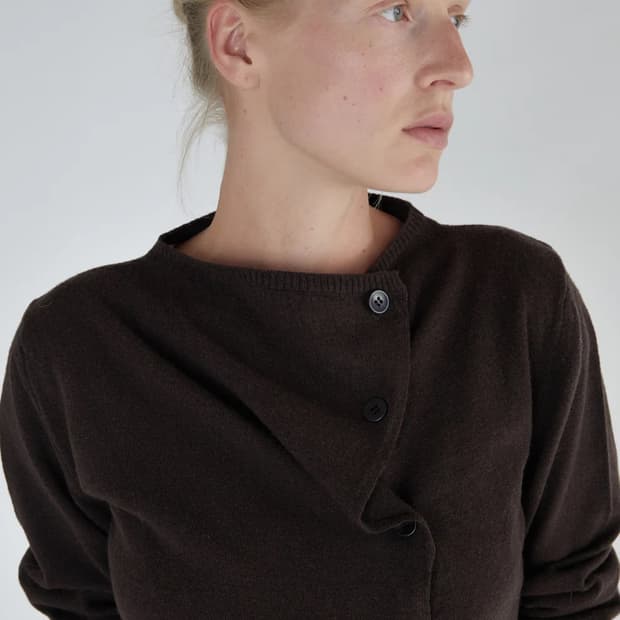 [S,M]팔로마울 Donalti 가디건/브라운