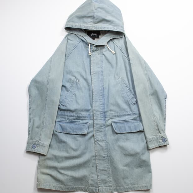스투시 데님 마운틴 파카