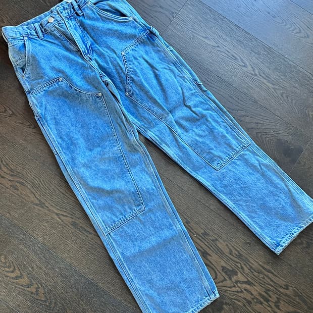 자라 더블니 팬츠