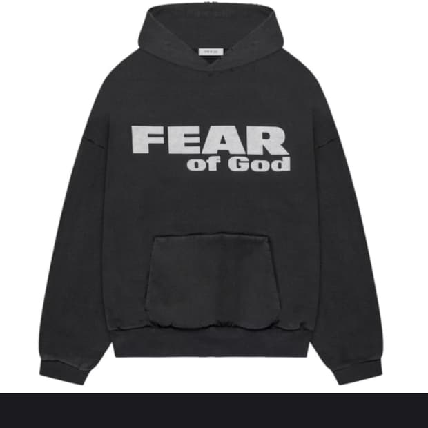 피어오브갓 fear is gone 후드