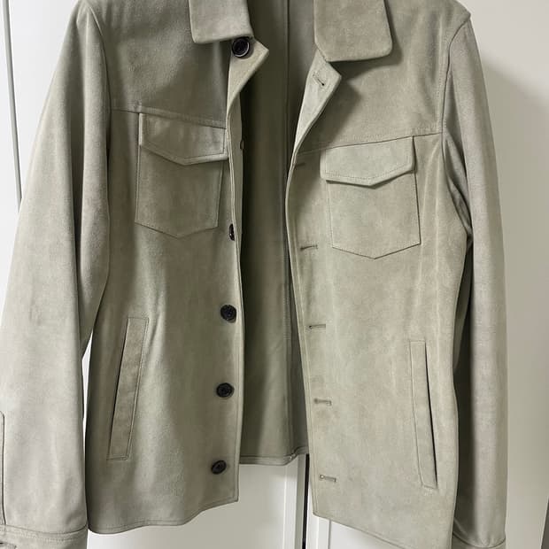 montedoro 스웨이드 자켓