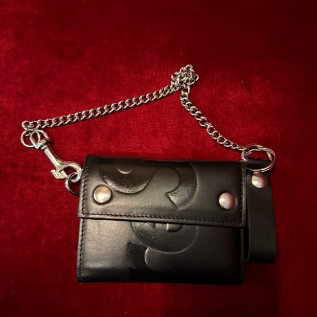 슈프림 레더 체인 월렛