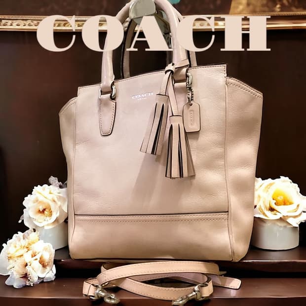 Coach 코치 베이비핑크 도트백 핸드백 숄더백 갸루 y2k