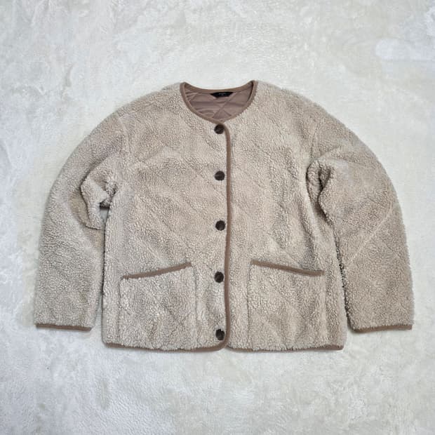 (90)여성 탑텐 쉘파 퀼팅 점퍼