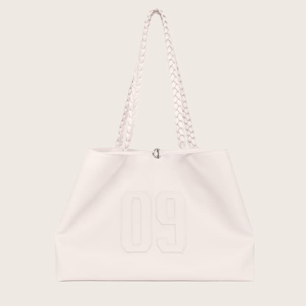 클리시어 09 넘버링 레더백 베이비 핑크 가방