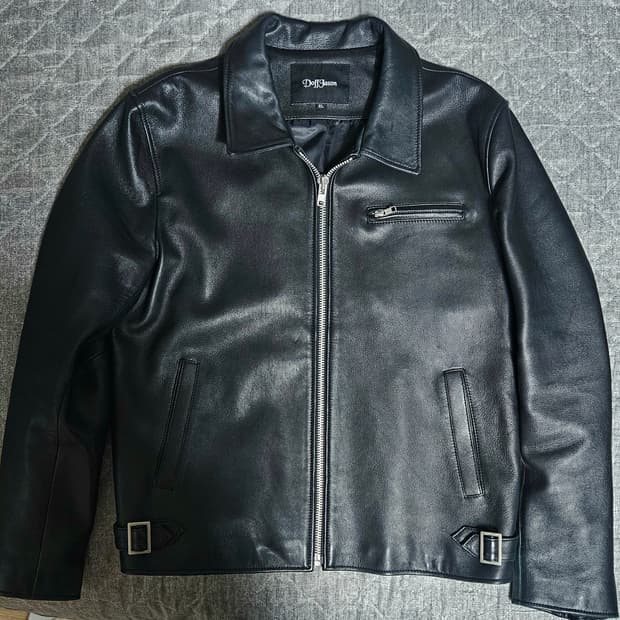 도프제이슨 램스킨 리얼 양가죽 자켓 xl
