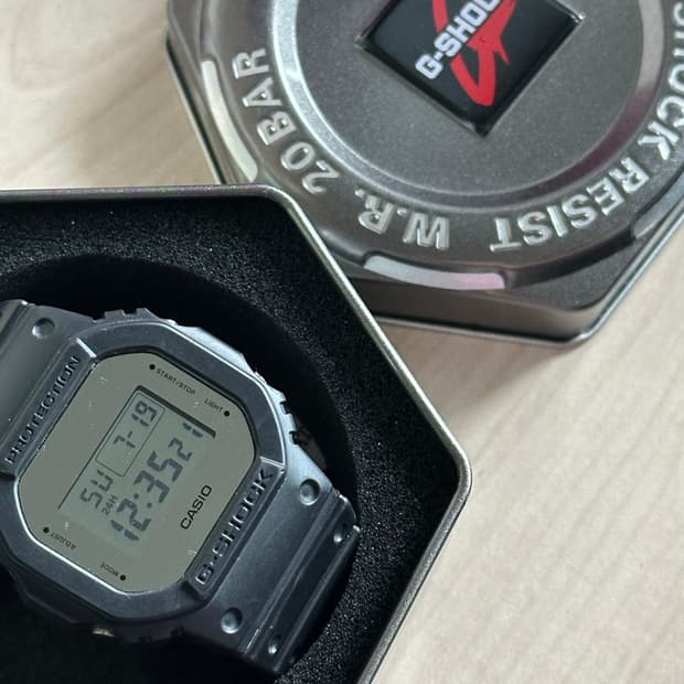 지샥 dw-5600bbma 카시오