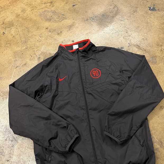 [정품/M] 나이키 브라운 바람막이 자켓 b10