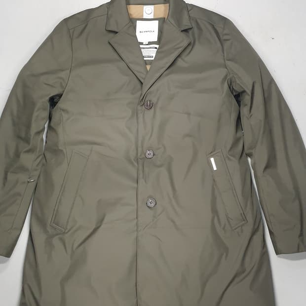 빈폴 프리미엄 구스 다운 코트 105 카키