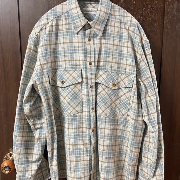 (1) 히즈핸더 HEAVY FLANNEL CPO SHIRTS