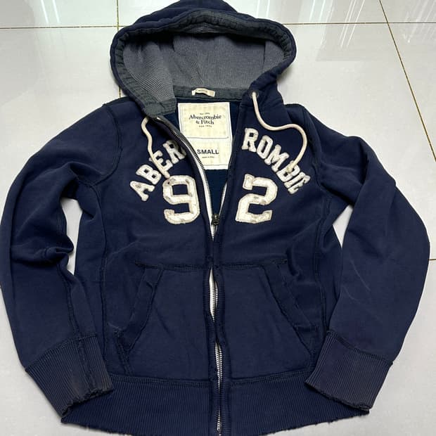 아베크롬비 후드 네이비