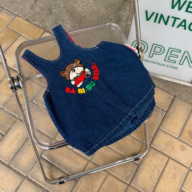 vtg kids 빈티지 키즈 원피스 (90)