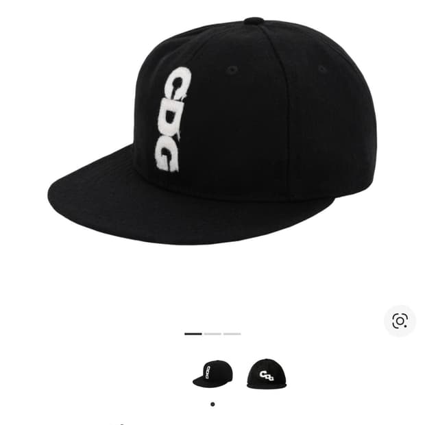 꼼데가르송 이벳필드 빈티지 볼캡