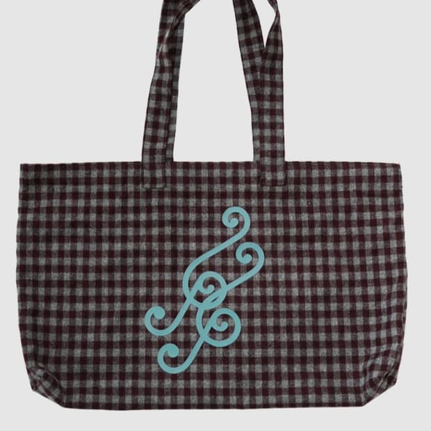 인앤양인하모니 가방 Clef bag, checked