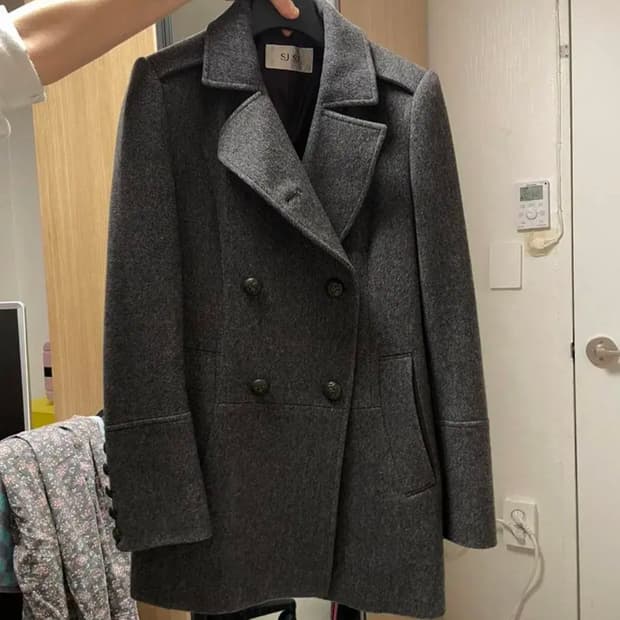 [sjsj,무료배송]한섬 모100 발마칸 코트