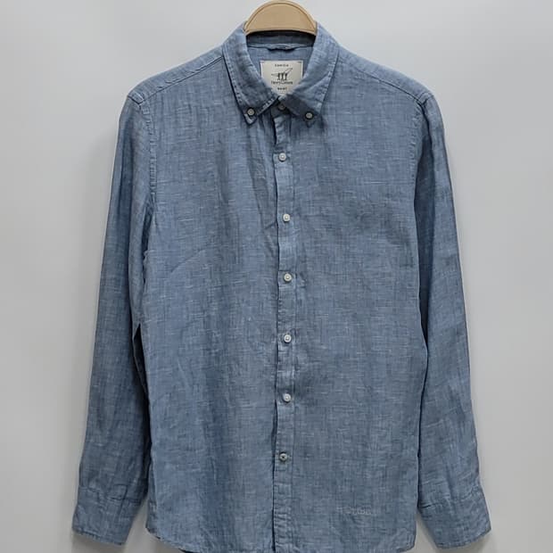 Henry Cottons 헨리코튼 린넨 셔츠 / 남 95 BUX