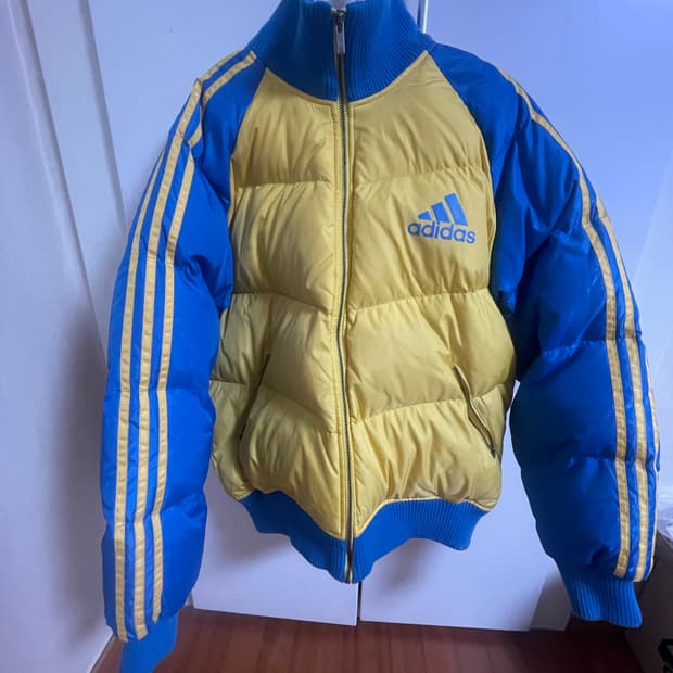아디다스 재팬 빈티지 패딩 