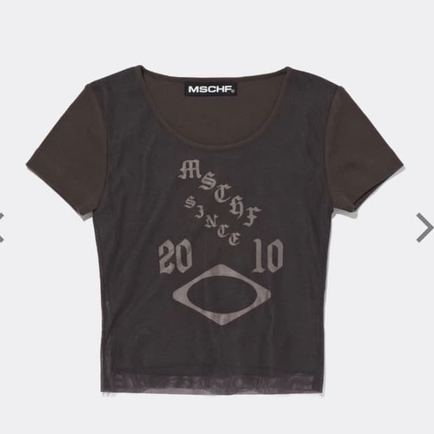 미스치프 쉬어 메쉬탑 차콜 M