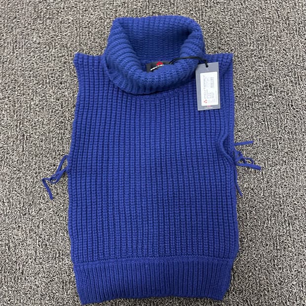 [새상품] 페트레이 여성 울 니트 베스트 조끼 M